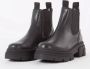 TOMMY HILFIGER Chelsea Boots Dames Combat Maat: 37 Materiaal: Leer Kleur: Zwart - Thumbnail 8