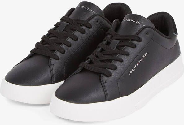 Tommy Hilfiger Court sneaker met suède detail