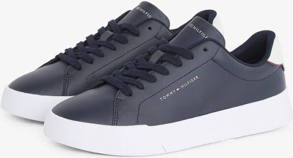 Tommy Hilfiger Court sneaker met suède detail