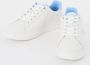 Tommy Hilfiger Sportieve Vetersneakers Blauw Contrast Logo White Dames - Thumbnail 5