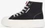 TOMMY JEANS Plateausneakers TJW FOXING FLATFORM SNEAKER HIGH freizeitschoen veterschoenen high top sneaker met contraststiksels - Thumbnail 2