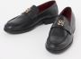 Tommy Hilfiger Klassieke Loafer Zwart Leer Vrouwen Black Dames - Thumbnail 13