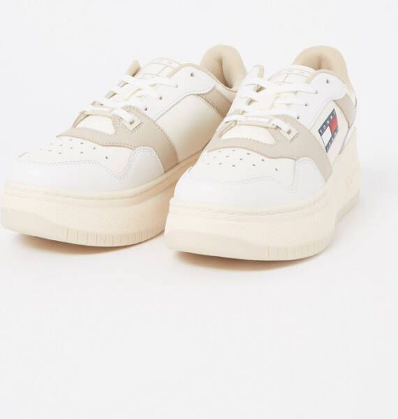 Tommy Hilfiger Retro Basket sneaker van leer