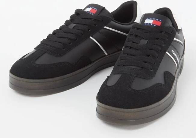 Tommy Hilfiger Retro Cupsole sneaker van leer met suède details