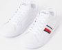 Tommy Hilfiger Leren sneakers met contraststrepen model 'ICON COURT' - Thumbnail 4