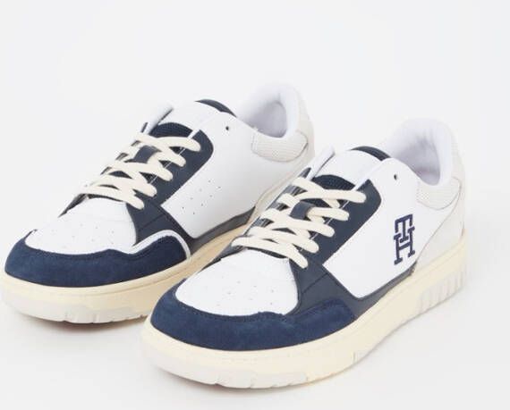 Tommy Hilfiger Sneaker van leer met suéde details