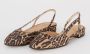 TORAL Slingbacks Dames Luisa Maat: 39 Materiaal: Suède Kleur: Bruin - Thumbnail 7