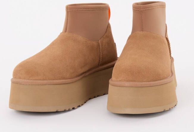 Ugg Classic Mini Dipper enkellaarsje van suède