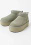 UGG Classic Ultra Mini Platform 1135092-SDC Vrouwen Groen Laarzen Sneeuw laarzen - Thumbnail 6