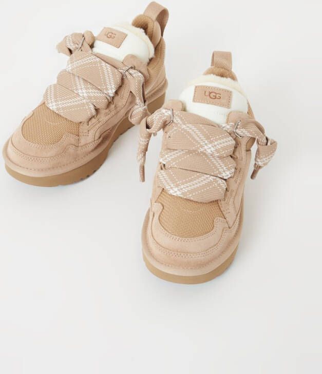 Ugg Lowmel sneaker met suède details