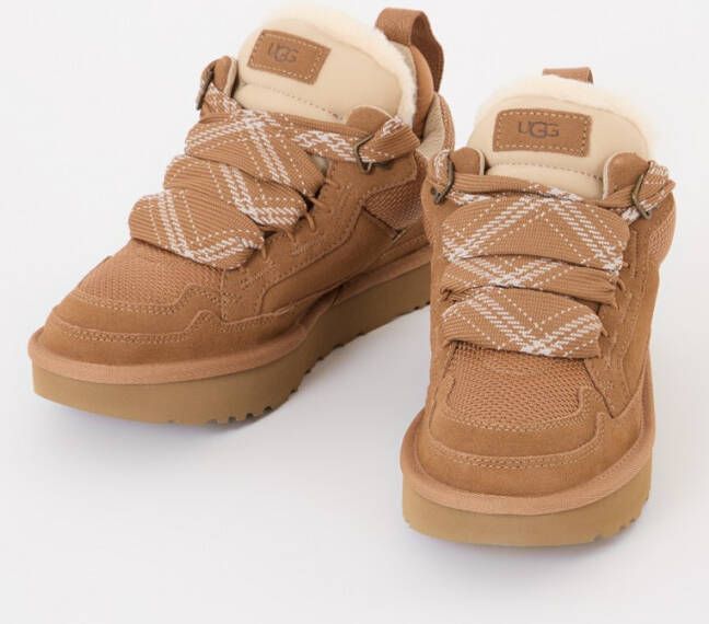 Ugg Lowmel sneaker met suède details