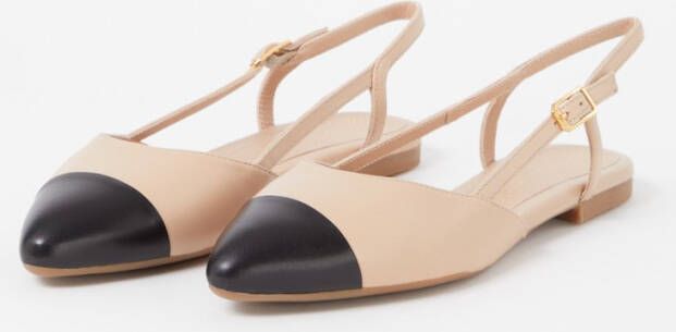 Unisa Asley slingback van leer