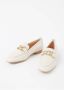 Unisa Klassieke Leren Loafers Beige Dames - Thumbnail 8