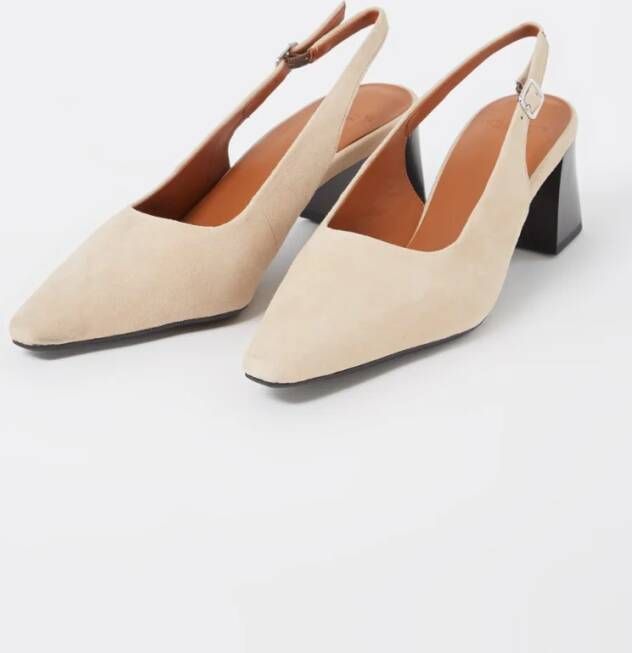 Vagabond Altea slingback van suède