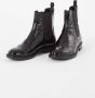 Vagabond Amina chelsea boot van lakleer met broque details - Thumbnail 2