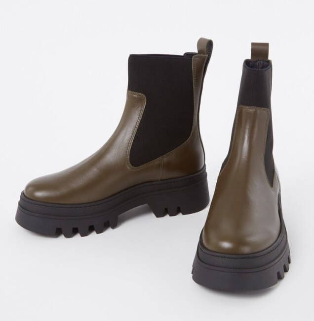 Whistles Hatton chelsea boot van leer - Foto 2