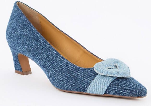 Fabienne Chapot Parton pump van denim