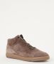 Floris van Bommel Sneakers Heren Hoge sneakers Herenschoenen Suède SFM-10112 Taupe - Thumbnail 3