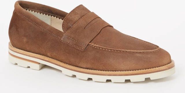 Floris van Bommel Marina 01-02 loafer van suède