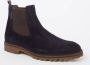 Floris van bommel 60018 Sturdi 04.15 DarkBlue G+ Wijdte Chelsea boots - Thumbnail 3