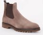 FLORIS VAN BOMMEL Chelsea Boots Heren Sfm-60018 Maat: 46 Materiaal: Suède Kleur: Taupe - Thumbnail 3