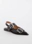 Ganni Stijlvolle Ballerina Flats Black Dames - Thumbnail 2