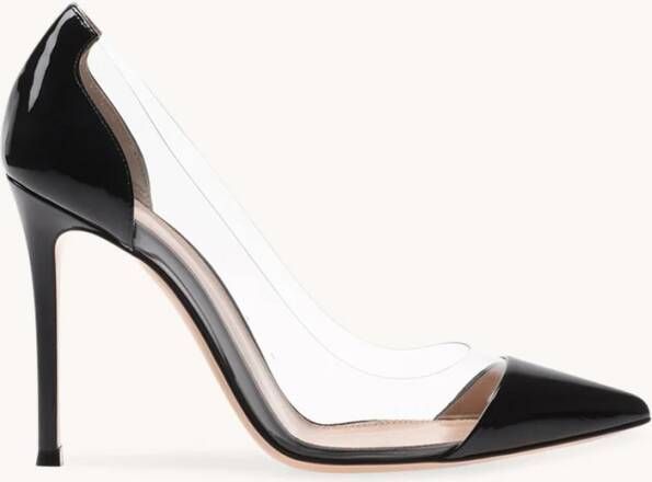 Gianvito Rossi Plexi pump van lakleer