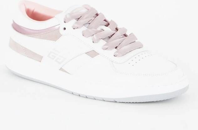 Givenchy Lace Up sneaker van kalfsleer met suède details