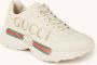 Gucci Rhyton sneaker van leer met logo - Thumbnail 4