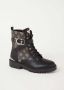 Guess Orana biker boot met gespdetail en logoprint - Thumbnail 3