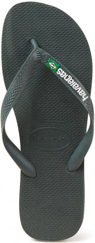 Havaianas Brasil slipper met logo