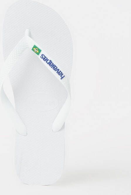 Havaianas Brasil slipper met logo