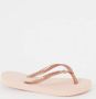 Havaianas Slim crystal teenslippers rosé Meisjes Rubber 35 36 - Thumbnail 5