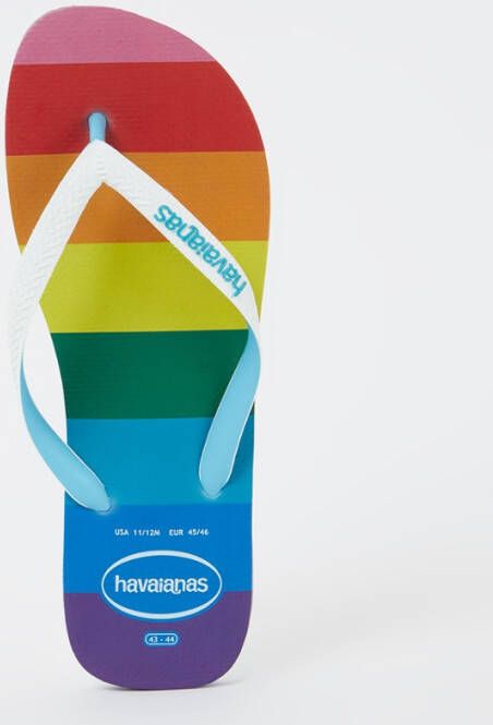 Havaianas Top Pride slipper met logo