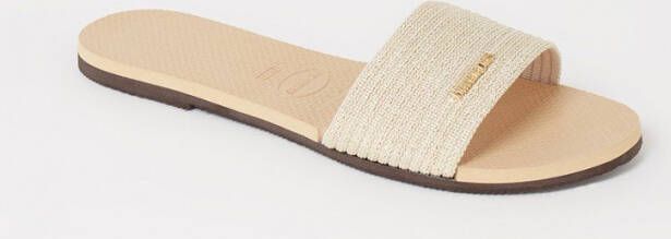 Havaianas You Malta slipper met logo