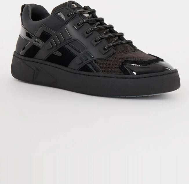 Hide&Jack Mini Silverstone sneaker met suède en mesh details