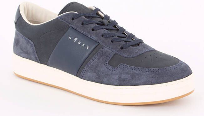 Hogan Allacciato sneaker van leer met suède details