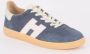 HOGAN Lage Sneakers Cool Allacciato Maat: 10 Materiaal: Suède Kleur: Blauw - Thumbnail 2