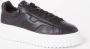 Hogan Sneakers H-Stripes Allacciato Sneakers Leather Black in zwart - Thumbnail 2