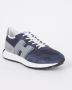 Hogan Donkerblauwe lage sneakers van kalfsleer Blauw Heren - Thumbnail 2