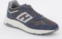 HOGAN Sneakers Heren Mesh Combi Runner Maat: 42 5 Materiaal: Suède Kleur: Blauw - Thumbnail 2