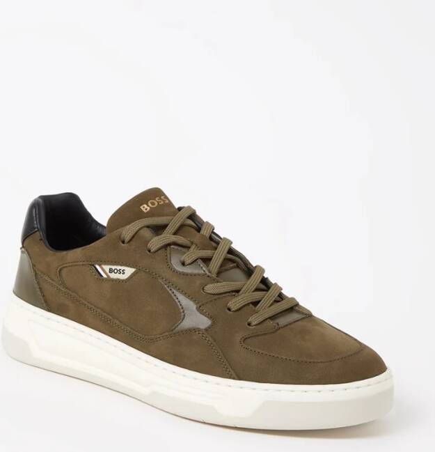 Hugo Boss Baltimore sneaker van leer