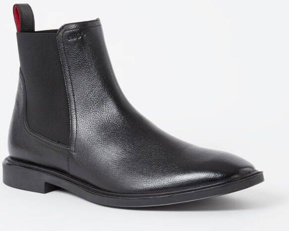 Hugo Boss Gryff chelsea boot van leer