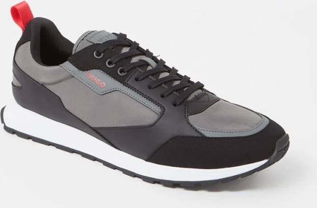 Hugo Boss Icelin Runn sneaker met suède details