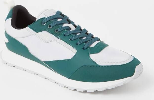 Hugo Boss Icelin Runn sneaker met suède details