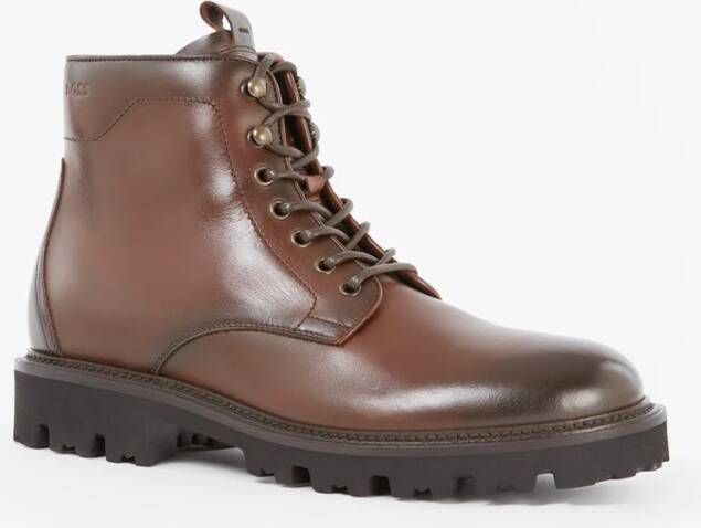 Hugo Boss Julyo veterboot van leer