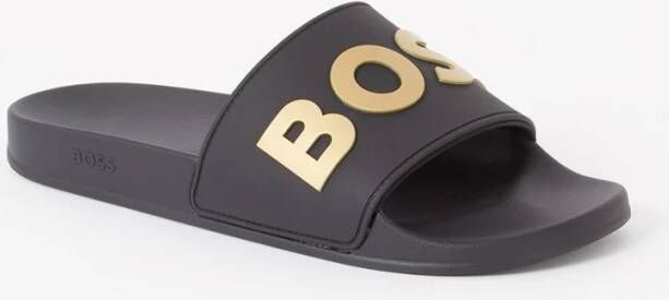 Hugo Boss Kirk slipper met logo