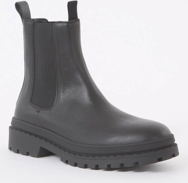 Hugo Boss Nebular chelsea boot van leer