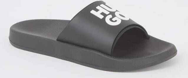 Hugo Boss Nil slipper met logo