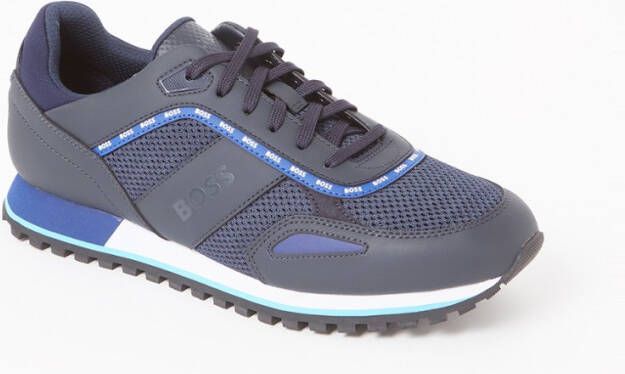 Hugo Boss Parkour sneaker met mesh details